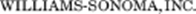 Williams Sonoma Inc. logo