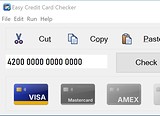 Easy Credit Card Checker screenshot