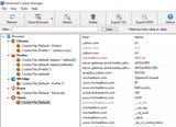 Advanced Cookie Manager screenshot
