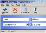 Easy Currency Converter screenshot